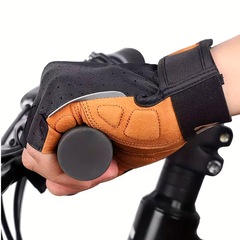 Luvas Esportiva Gold Sports West Biking Meio Dedos Anti Slip Com Tecido e Respirável - Foto 3