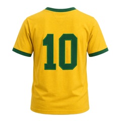 Camisa do Brasil Athleta Retrô 1970 - Masculina - Foto 2