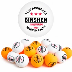 Bolas de Tênis de Mesa Gold Sports Binshen 40+ 3 Estrelas Premium - Foto 3