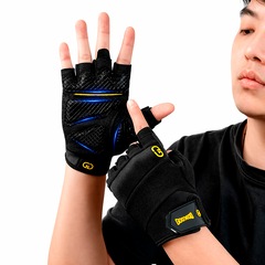 Luvas Esportiva Gold Sports Gear Gounod Performance Anti Slip Gel e Tecido  Respirável - Foto 5