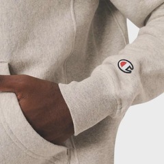 Moletom Masculino Champion Canguru Hoodie Reverse Weave Heather Grey - Foto 5