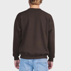 Moletom Masculino Careca Rip Curl Classic Surf Og Crew Mocha - Foto 2