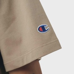 Camiseta Champion Mini Script Logo Ink Dark Khaki - Masculina - Foto 4