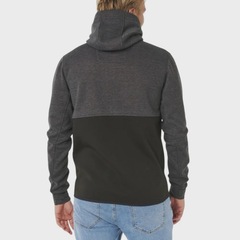 Moletom Masculino Rip Curl Canguru Anti Series Departed Black Marle - Foto 2