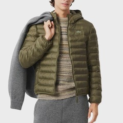 Jaqueta Masculina Lacoste Bufante Khaki Green - Foto 5