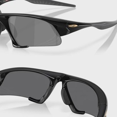 Óculos Unissex Oakley Suture Jacket Prizm Black Polarized Polished - Foto 6