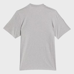 Camiseta adidas Skateboarding Logo Medium Grey Heather - Masculina - Foto 6