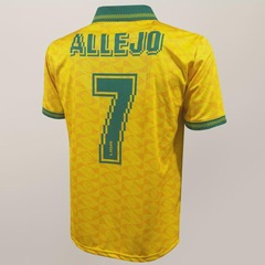 Camisa do Brasil Allejo 7 Liga Retrô - Masculina - Foto 2