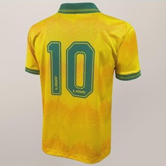 Camisa do Brasil Samba Fé Liga Retro - Masculina - Foto 2