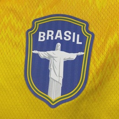 Camisa do Brasil Samba Fé Liga Retro - Masculina - Foto 5