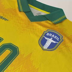Camisa do Brasil Samba Fé Liga Retro - Masculina - Foto 6