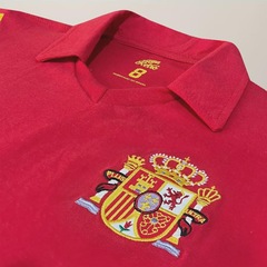 Camisa da Espanha 1986 Liga Retrô - Infantil - Foto 3