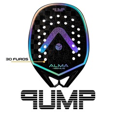 Raquete Beach Tennis Alma Genius Pump 18K - Adulto - Foto 5