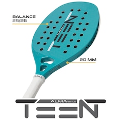 Raquete Beach Tennis Alma Genius Teen - Infantil - Foto 3
