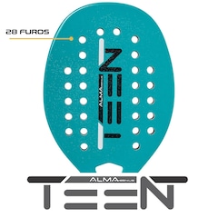 Raquete Beach Tennis Alma Genius Teen - Infantil - Foto 5