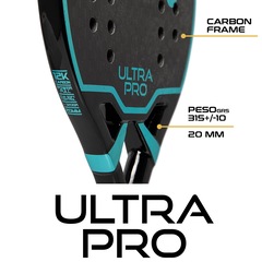 Raquete Beach Tennis Alma Genius Ultrapro 12K - Adulto - Foto 6