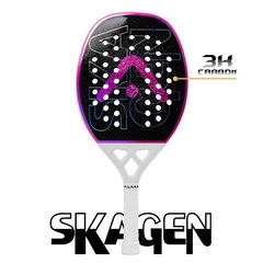 Raquete Beach Tennis Alma Genius Skagen 3K - Adulto - Foto 1