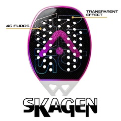 Raquete Beach Tennis Alma Genius Skagen 3K - Adulto - Foto 4