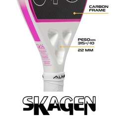 Raquete Beach Tennis Alma Genius Skagen 3K - Adulto - Foto 5