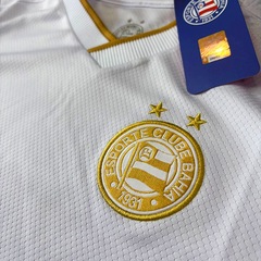 Camisa do Bahia Símbolo Gold Natural - Infantil - Foto 4