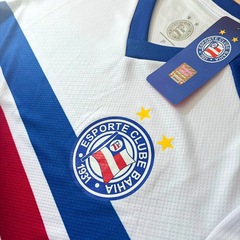 Camisa do Bahia Esquadrão Clássica Tricolor - Masculina - Foto 4