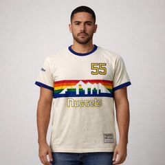 Camiseta Mitchell & Ness Nuggets Mutombo 55  - Masculina - Foto 2