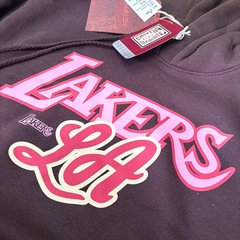 Blusão de Moletom Com Capuz NBA LA Lakers Sugar - Masculino - Foto 3