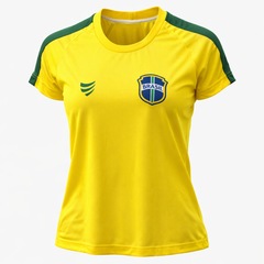 Camisa do Brasil Super Bolla Escudo Clássico - Feminina - Foto 1