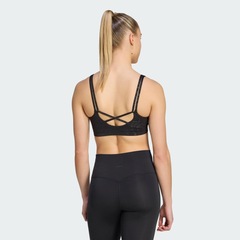 Top Esportivo Estampado Suporte Leve All Me Essentials adidas Feminino - Foto 3