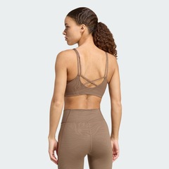 Top Esportivo Estampado Suporte Leve All Me Essentials adidas Feminino - Foto 3