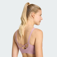 Top Esportivo Estampado Suporte Leve All Me Essentials adidas Feminino - Foto 6
