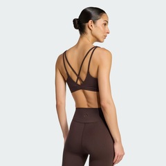 TOP ESPORTIVO DE SUPORTE MÉDIO ALL ME ESSENTIALS adidas Feminino - Foto 3