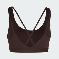TOP ESPORTIVO DE SUPORTE MÉDIO ALL ME ESSENTIALS adidas Feminino - Foto 6