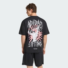 Camiseta Estampada Mangá Treino Climacool adidas Masculino - Foto 3