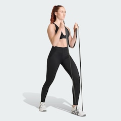 Calça Legging de Malha Essentials Scrunch 7/8 adidas Feminino - Foto 4