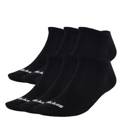6 Pares de Meias Finas Linear Ballerina adidas Unissex - Foto 1