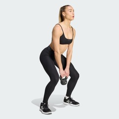 Top esportivo All Me Light Support Rib adidas Feminino - Foto 4