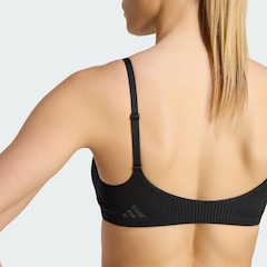 Top esportivo All Me Light Support Rib adidas Feminino - Foto 6