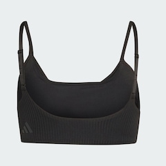 Top esportivo All Me Light Support Rib adidas Feminino - Foto 7