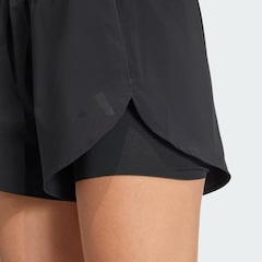 Shorts de Treino 2 em 1 D4T Go To adidas Feminino - Foto 6