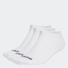 Kit 3 Pares de Meia adidas Cano Baixo Linear Unissex - Foto 1