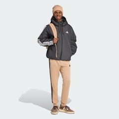 Jaqueta Capuz Insulated Essentials CLIMAWARM Três Listras adidas Masculino - Foto 4