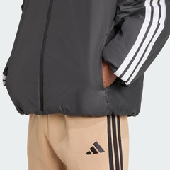 Jaqueta Capuz Insulated Essentials CLIMAWARM Três Listras adidas Masculino - Foto 6
