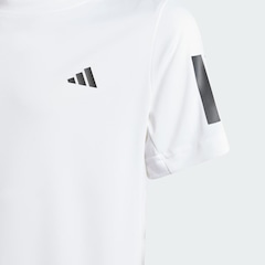 Camiseta Club Tennis Três Listras Infantil adidas Unissex - Foto 4