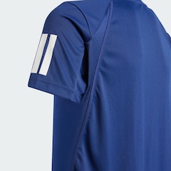 Camiseta Club Tennis Três Listras Infantil adidas Unissex - Foto 4