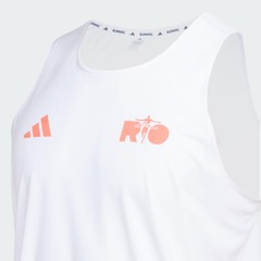 Camiseta Regata adidas Maratona Rio Tank adidas Masculino - Foto 4