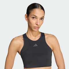 Top Fitness com Suporte Médio Adidas Tech Intensity Feminino - Foto 6