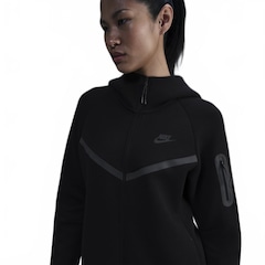 Jaqueta Nike Sportswear Fleece Windrunner Feminina - Foto 1