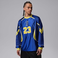 Camiseta Brasil Jordan Manga Longa Goalie Masculina - Foto 1