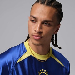 Camiseta Brasil Jordan Manga Longa Goalie Masculina - Foto 3